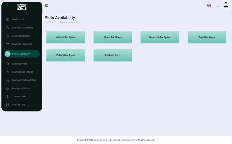 Plots Availability